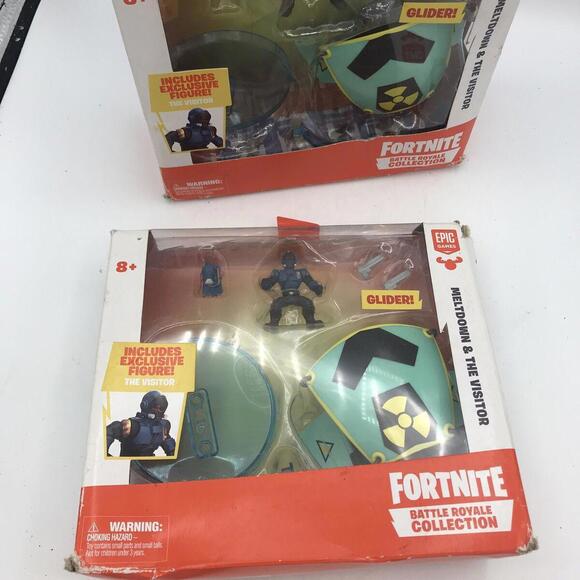 Meltdown Glider The Visitor Fortnite Battle Royale Action Figure Epic Games - Picture 3 of 7